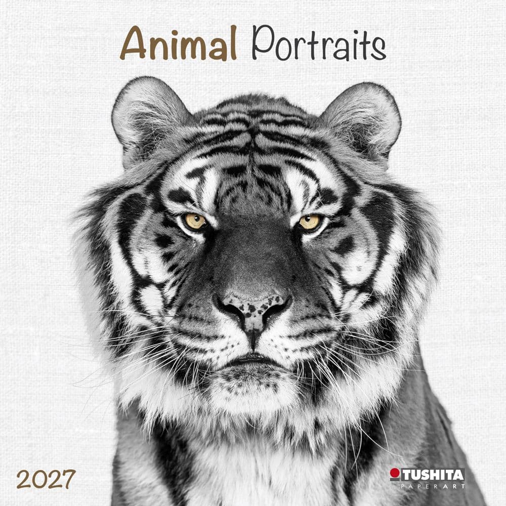 Animal Portrait 2027 Wall Calendar Main Product Image