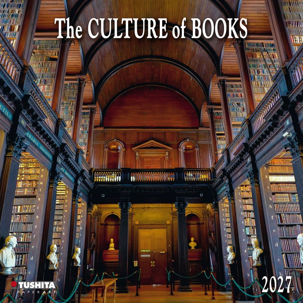 The Culture of Books 2027 Wall Calendar Main Product Image