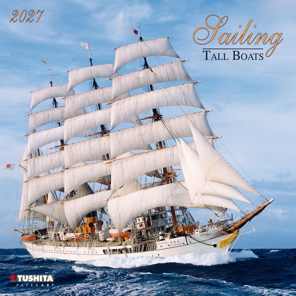 Sailing tall Boats 2027 Wall Calendar Main Product Image