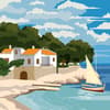 image Vintage Travel 2027 Wall Calendar Eighth Alternate Image