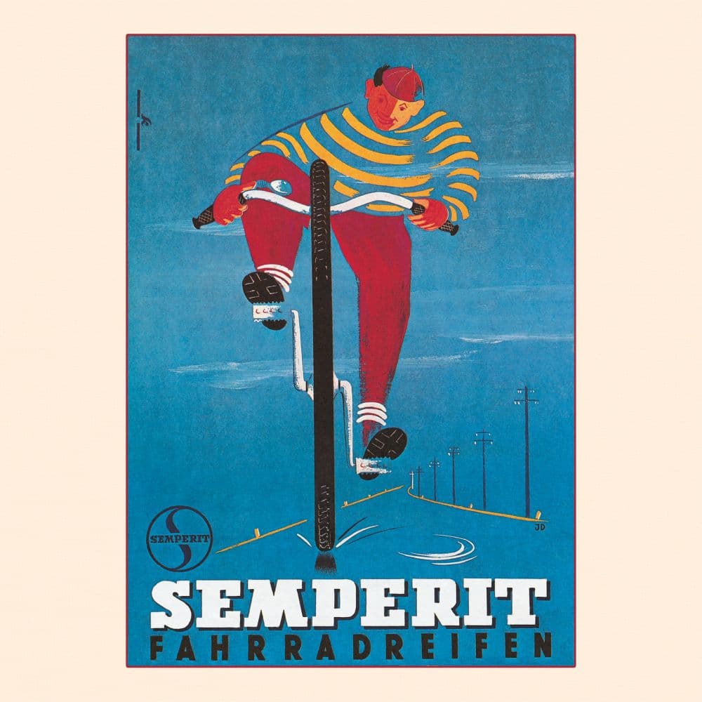 Cycling through History 2027 Wall Calendar Eighth Alternate Image