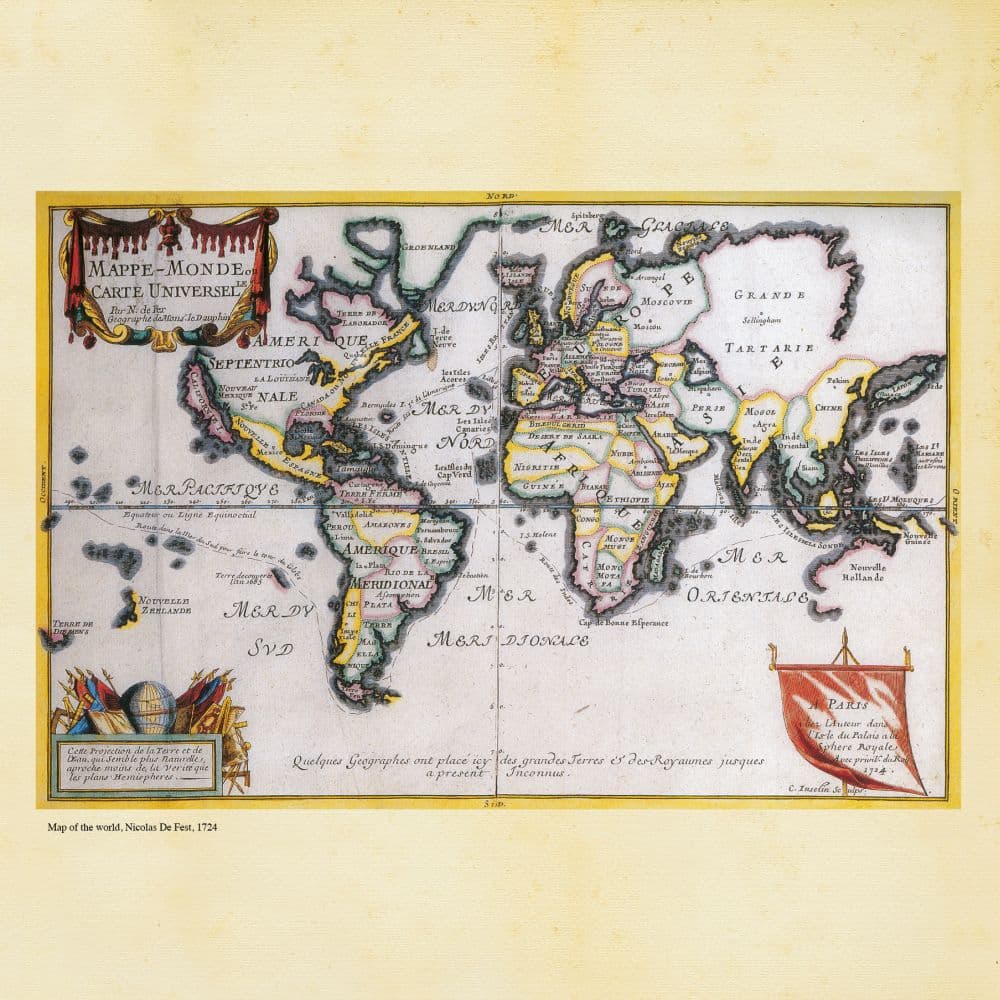 Antique Maps 2027 Wall Calendar Tenth Alternate Image