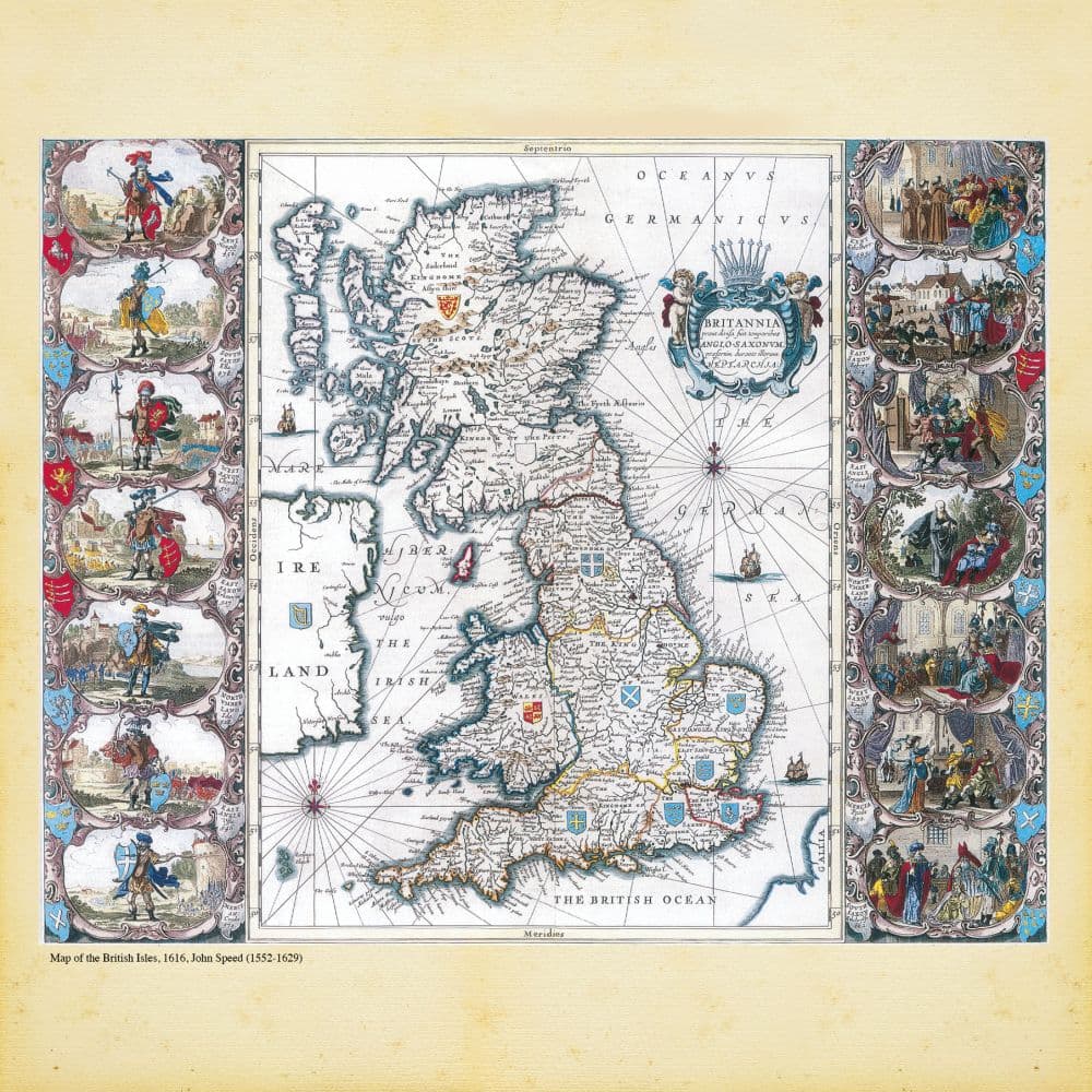 Antique Maps 2027 Wall Calendar Fourth Alternate Image