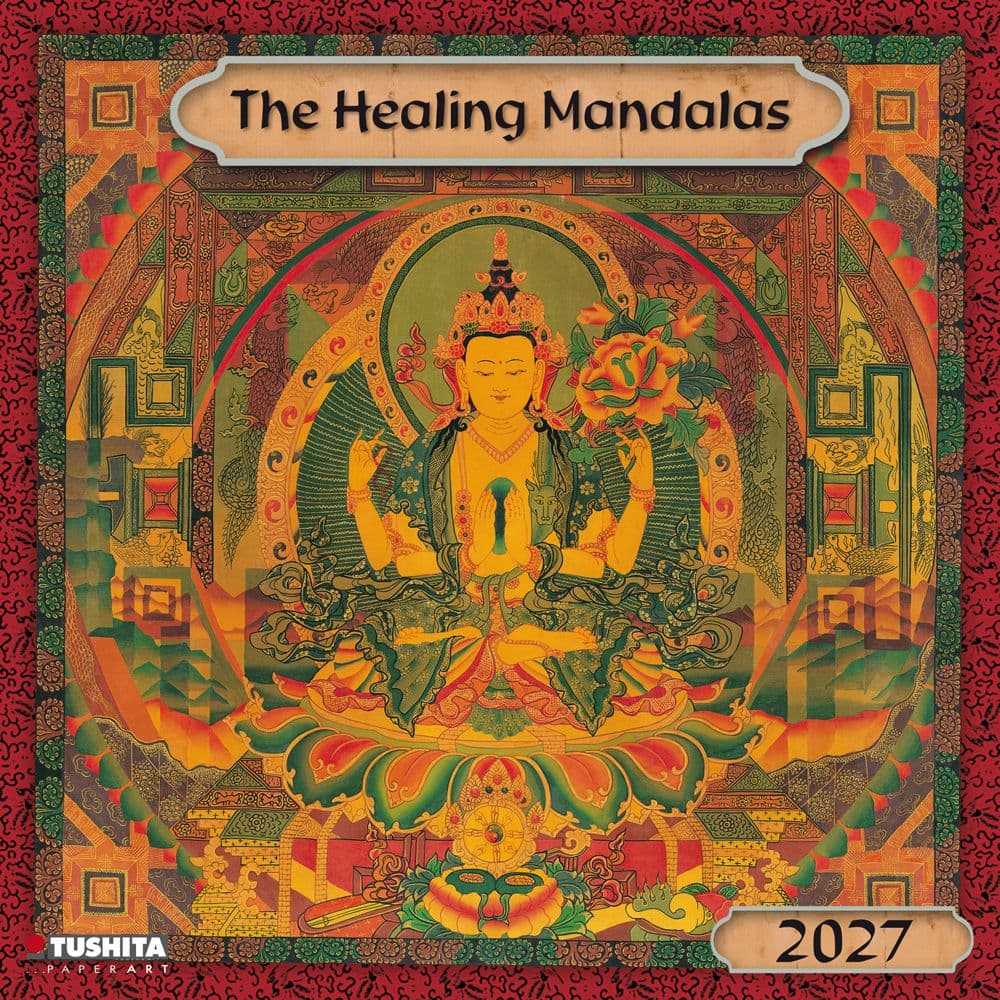 image The Healing Mandalas 2027 Wall Calendar Main Product Image