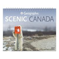 image Canadian Geographic Scenic 2027 Easel Desk Calendar Main Product Image
