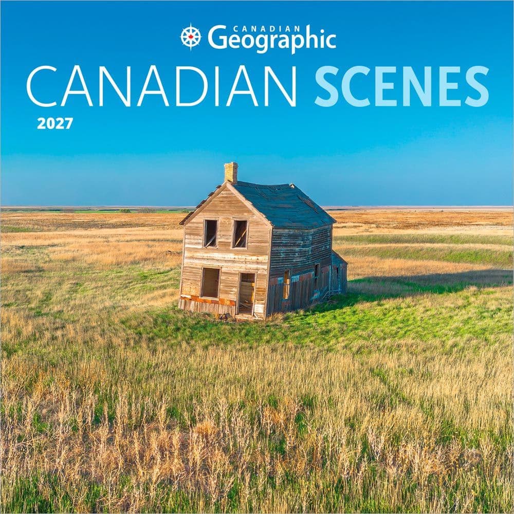 Canadian Scenes 2027 Wall Calendar Main Product Image