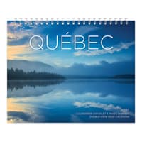 image Quebec Double 2027 Easel Desk Calendar French Main Product Image