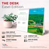 image Quebec Double 2027 Easel Desk Calendar French Fifth Alternate Image