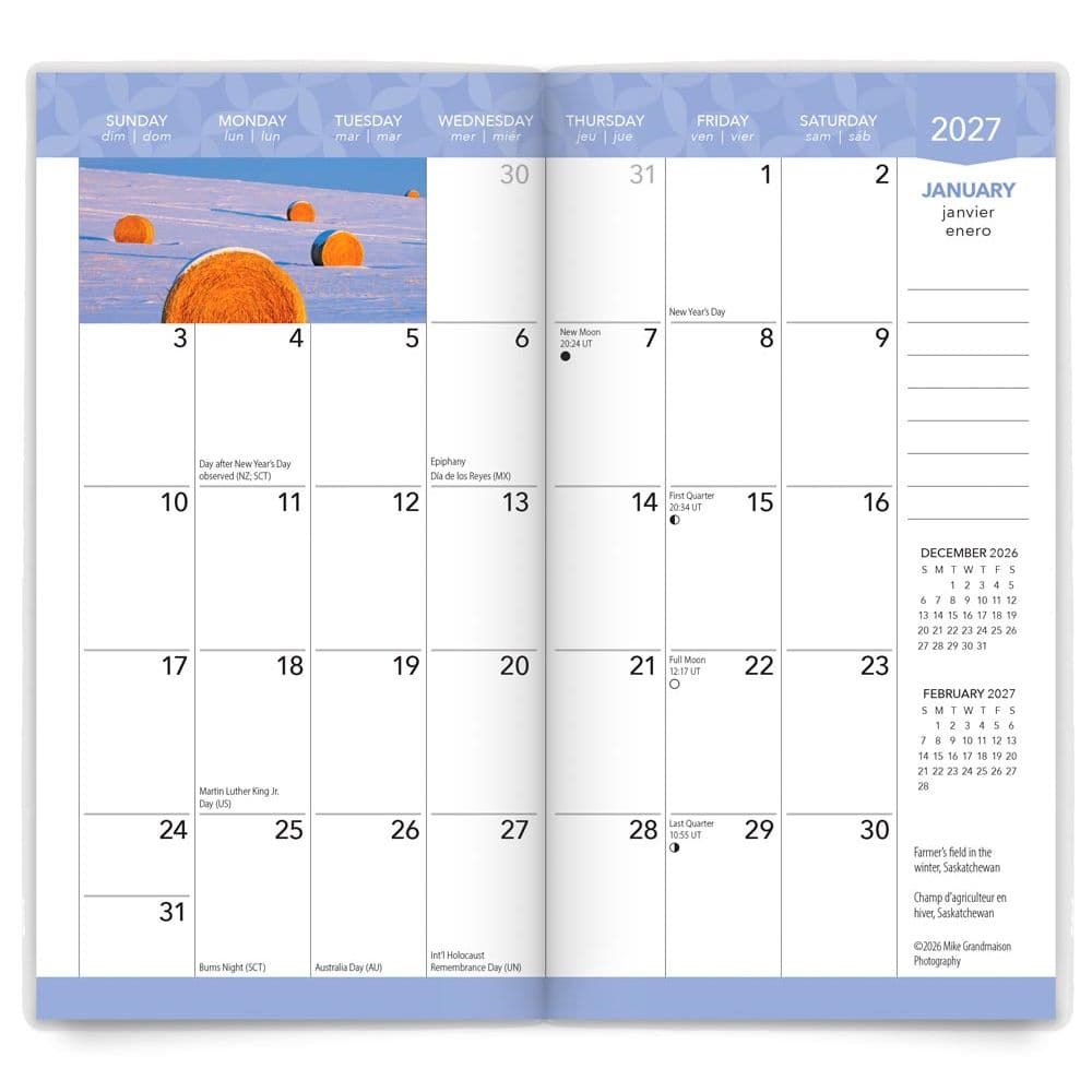 Canada 2027 2 Year Pocket Planner Second Alternate Image