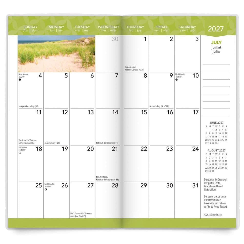 Canada 2027 2 Year Pocket Planner Third Alternate Image