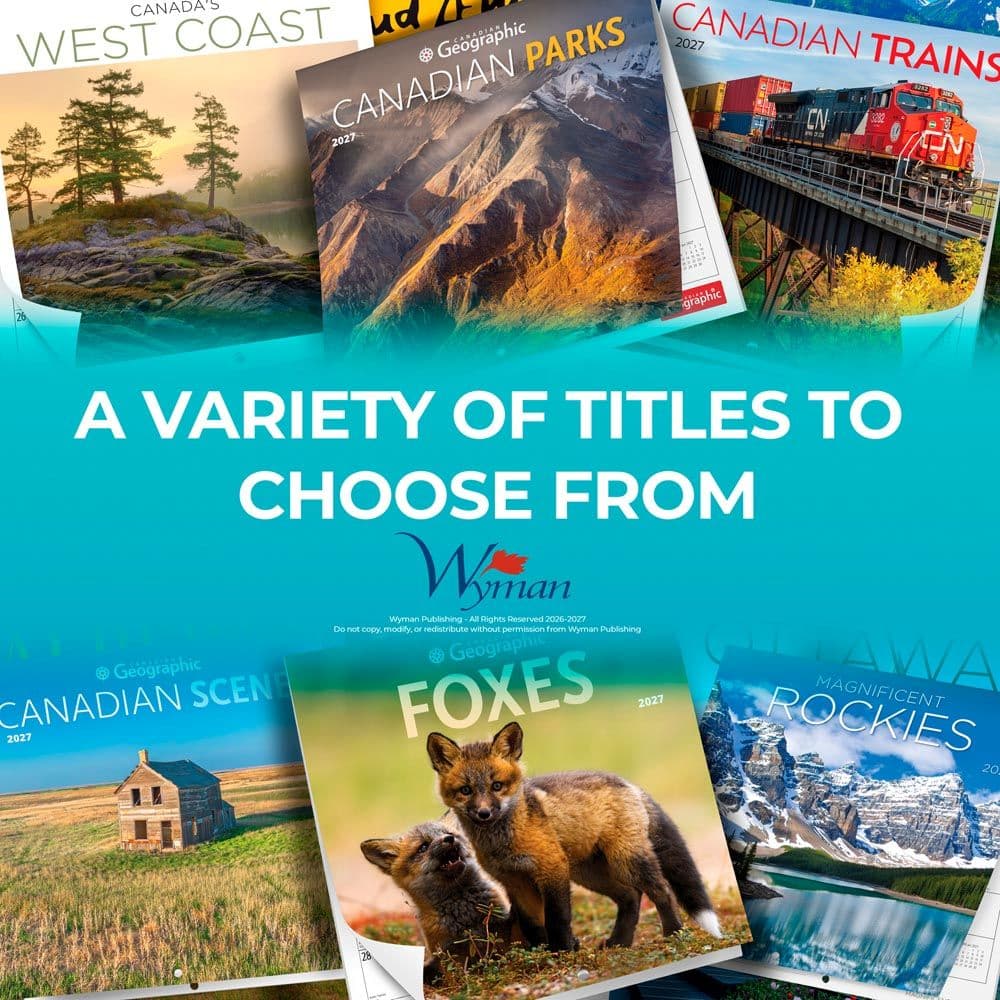 Canada 2027 2 Year Pocket Planner Eighth Alternate Image