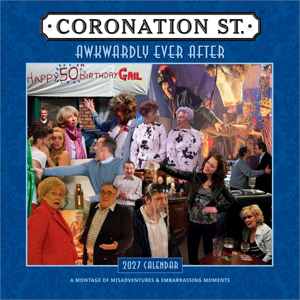 Coronation Street 2027 Wall Calendar Main Product Image