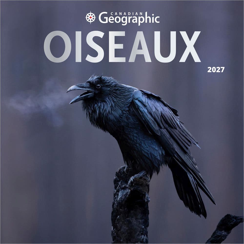 Canadian Geographic Oiseaux 2027 Wall Calendar Main Product Image