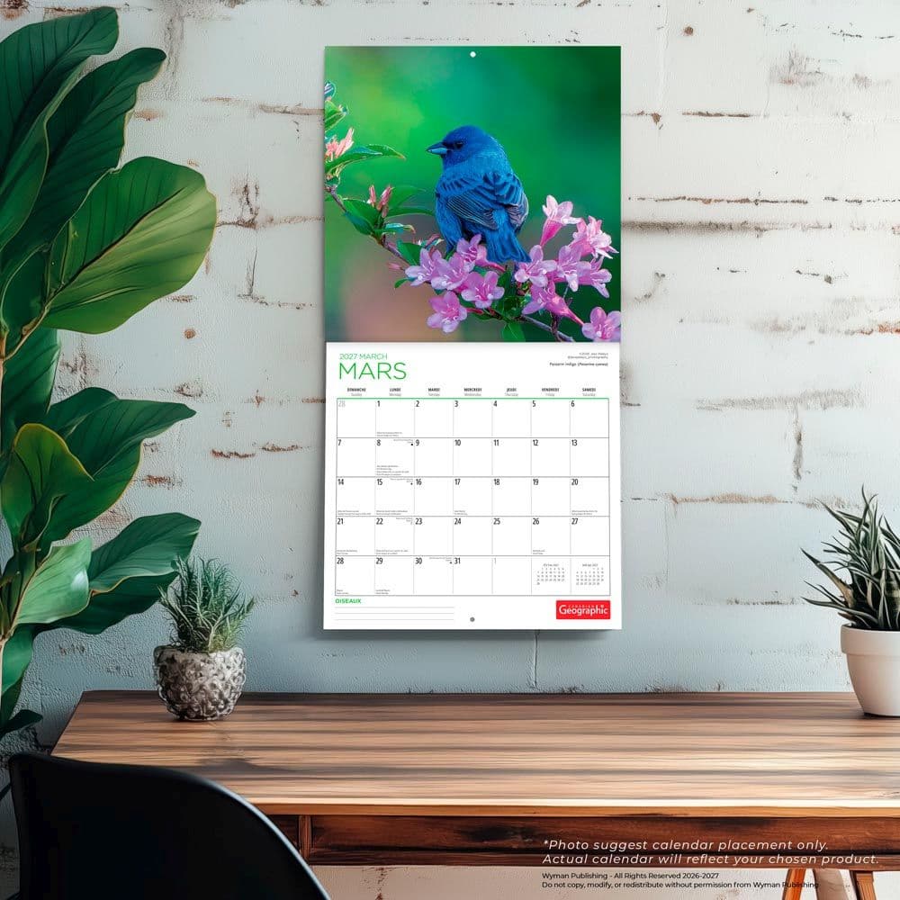 Canadian Geographic Oiseaux 2027 Wall Calendar Fourth Alternate Image
