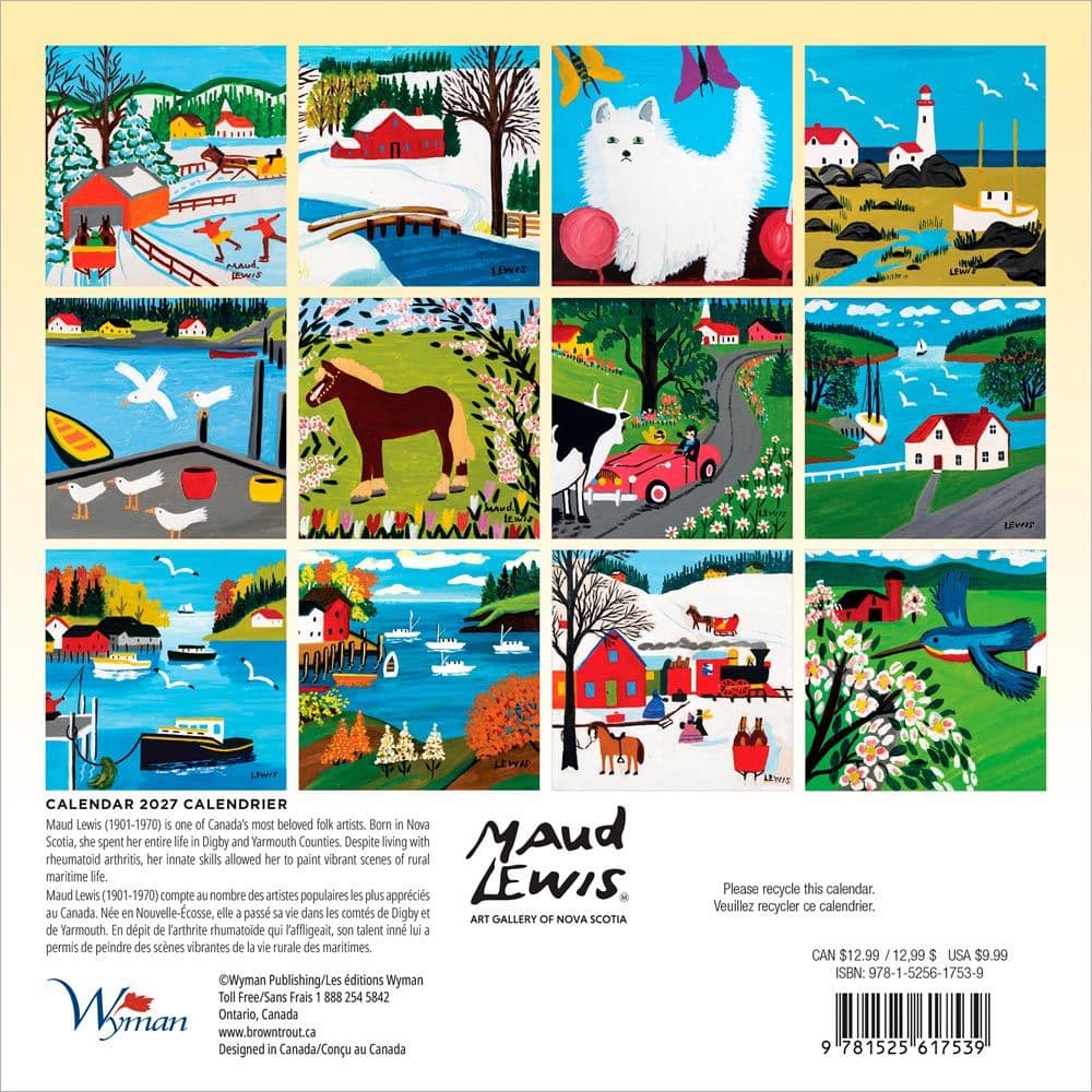 Lewis 2027 Mini Wall Calendar First Alternate Image