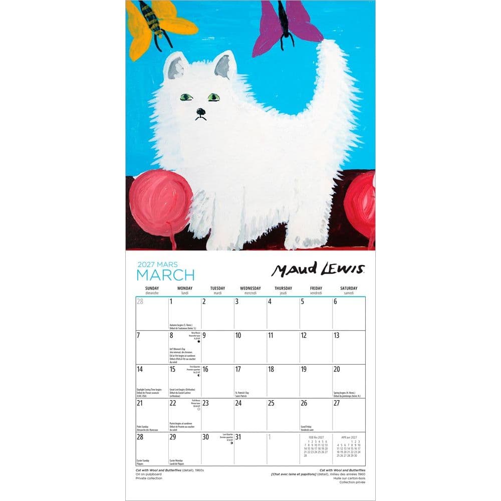 Lewis 2027 Mini Wall Calendar Second Alternate Image
