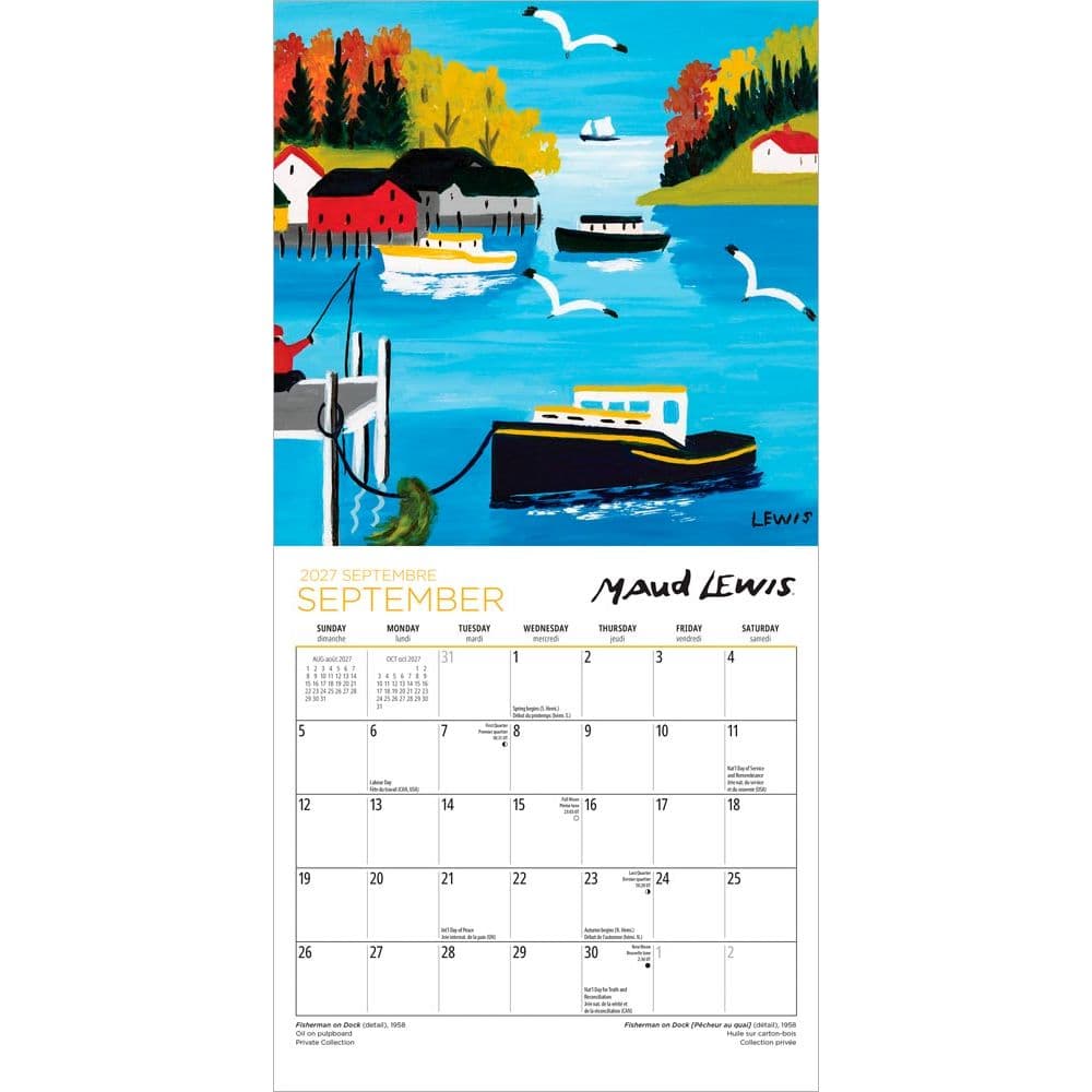 Lewis 2027 Mini Wall Calendar Third Alternate Image