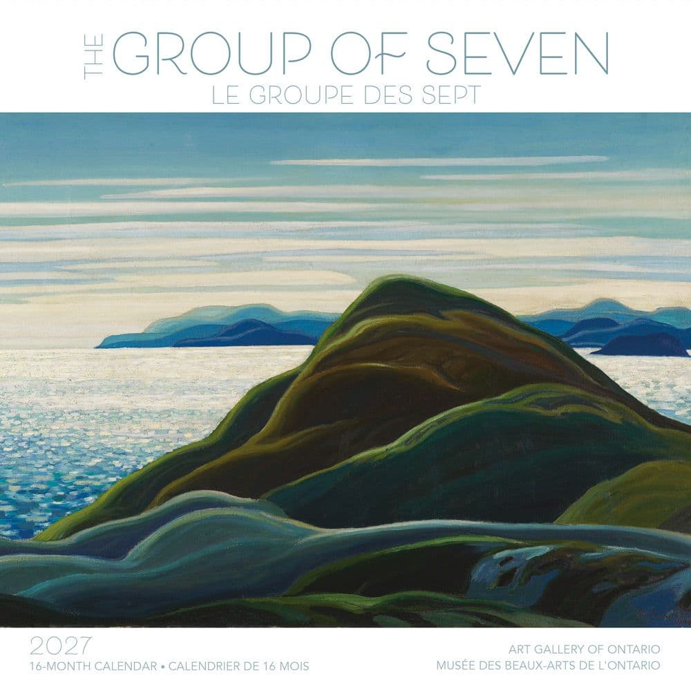 Group of Seven Art Gallery of Ontario French 2027 Mini Wall Calendar Main Product Image