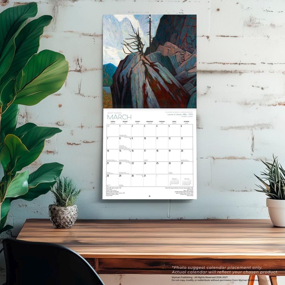 Group of Seven AGO 2027 Wall Calendar Fourth Alternate Image