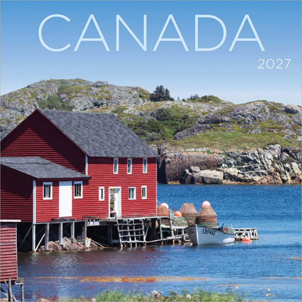 Canada 2027 Mini Wall Calendar