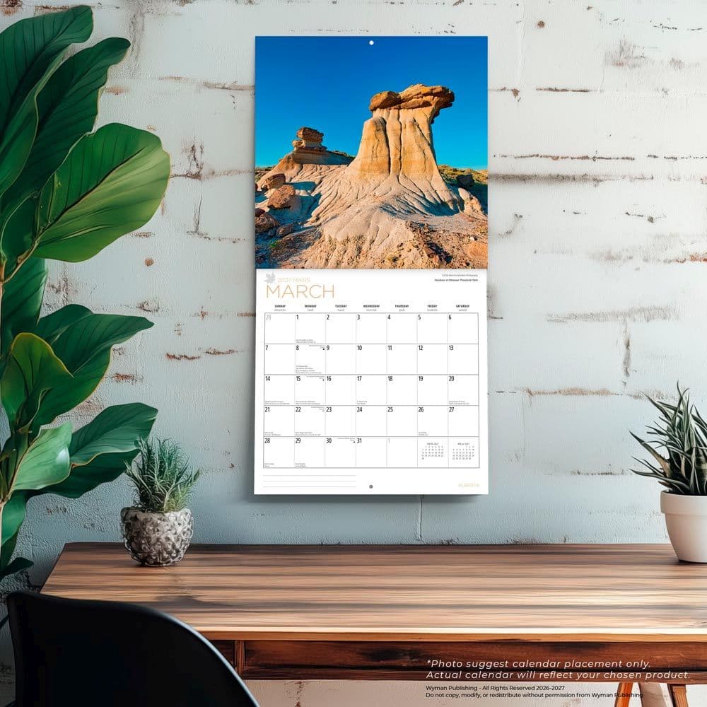 Alberta 2027 Wall Calendar Fourth Alternate Image