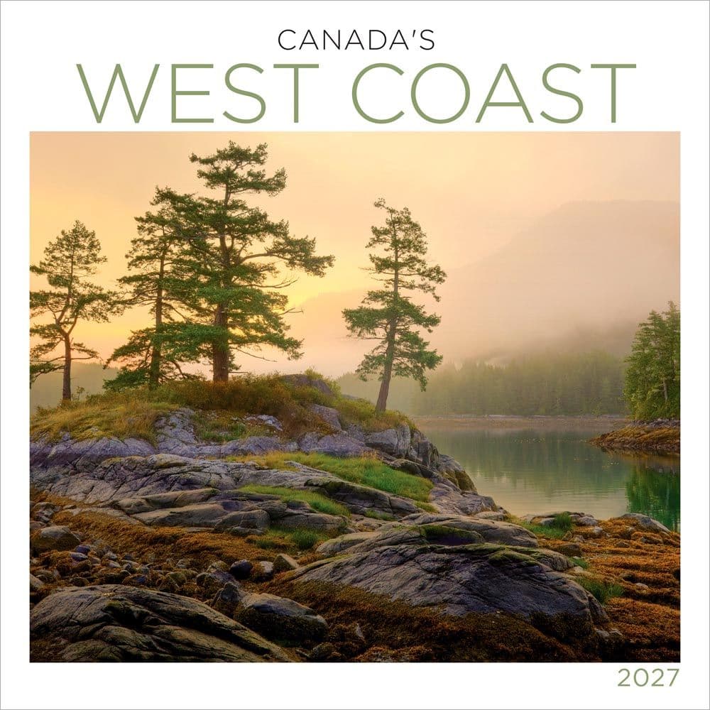 Canada West Coast 2027 Wall Calendar Main Product Image