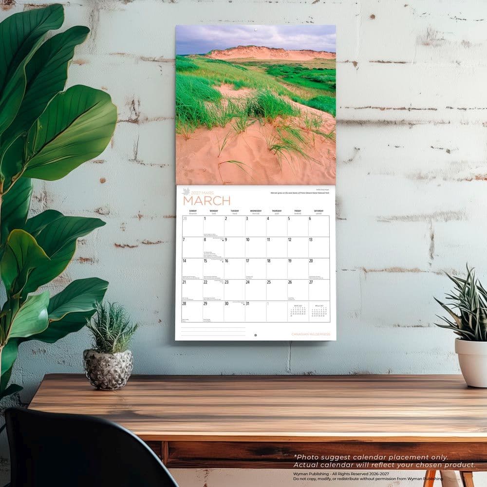 Canadian Wilderness 2027 Wall Calendar Fourth Alternate Image