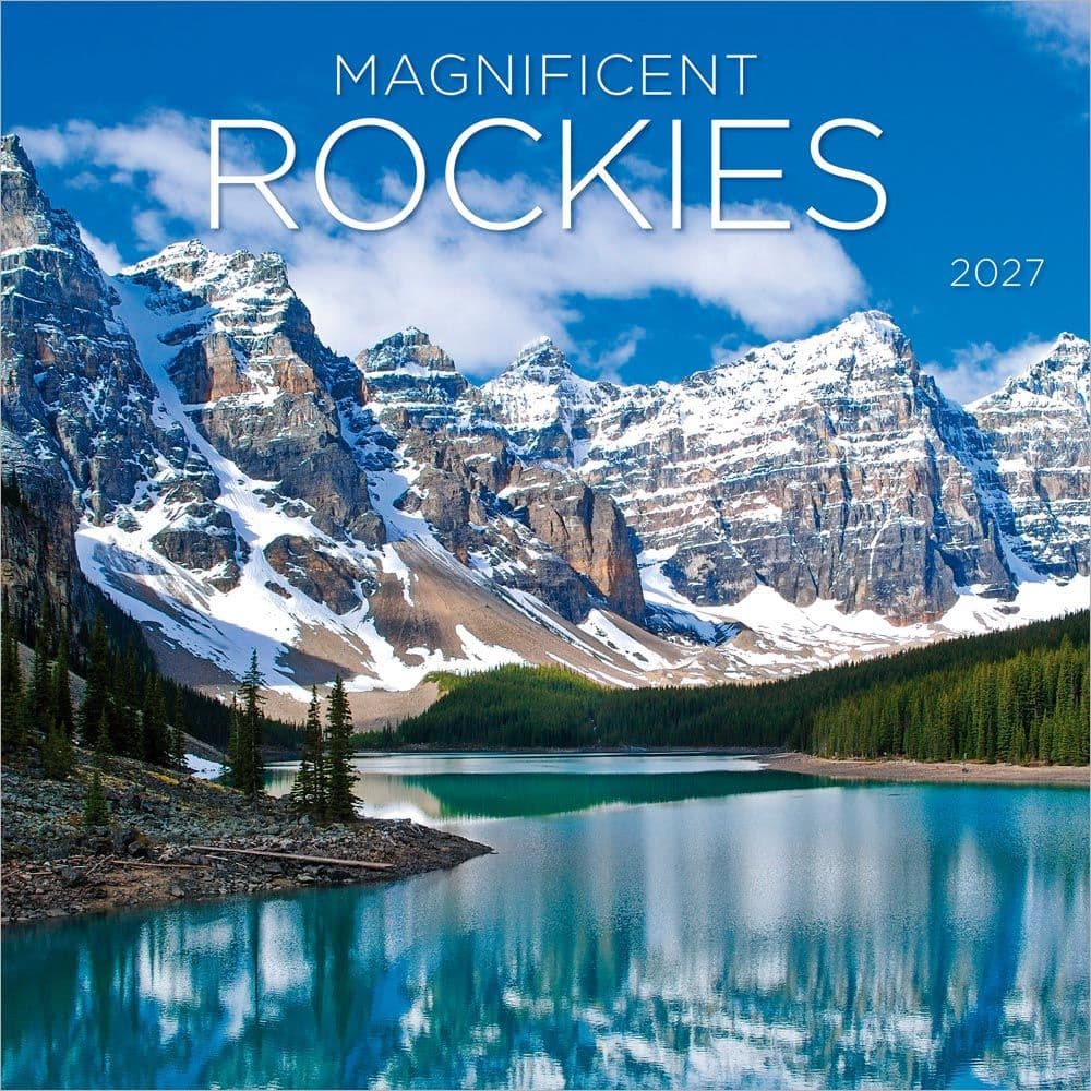 Rockies Magnificent 2027 Wall Calendar Main Product Image