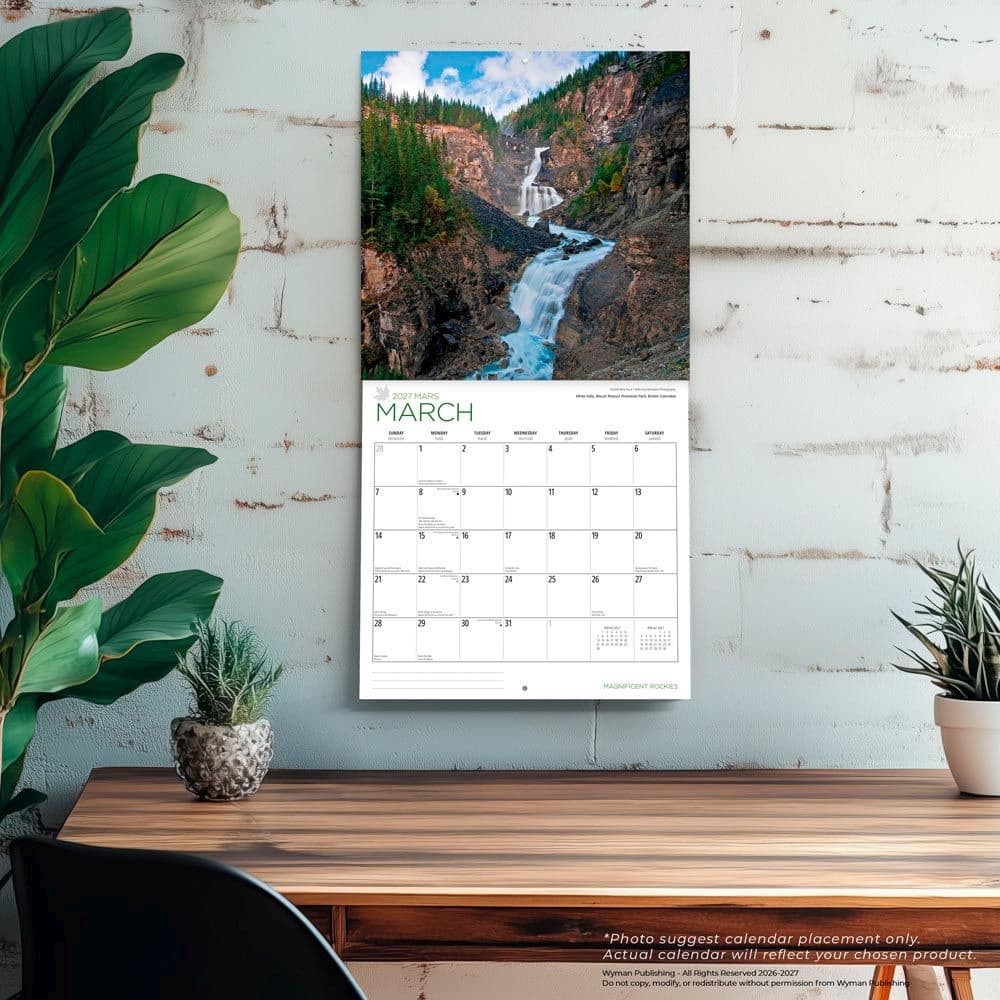 Rockies Magnificent 2027 Wall Calendar Fourth Alternate Image