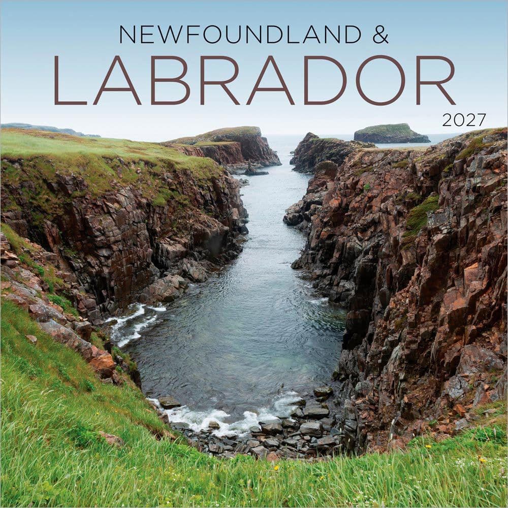 Newfoundland and Labrador 2027 Wall Calendar Main Product Image