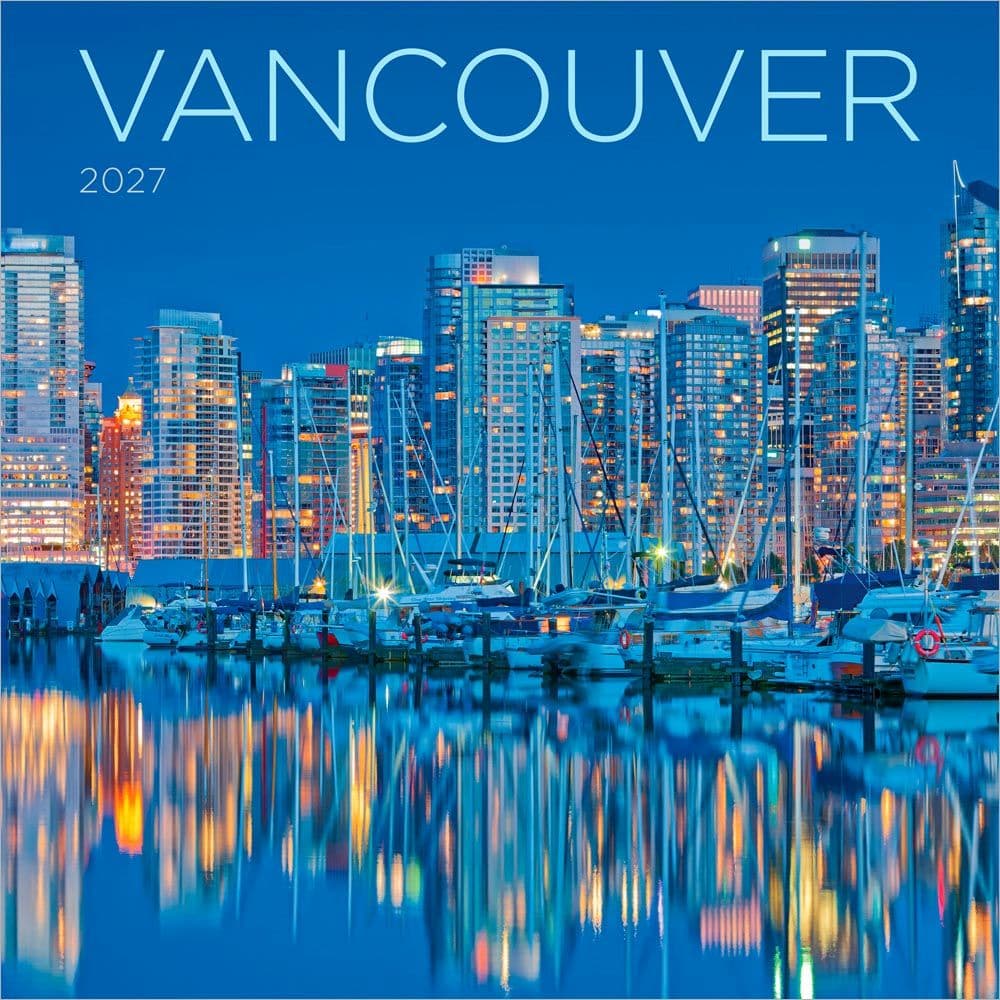 Vancouver 2027 Wall Calendar Main Product Image