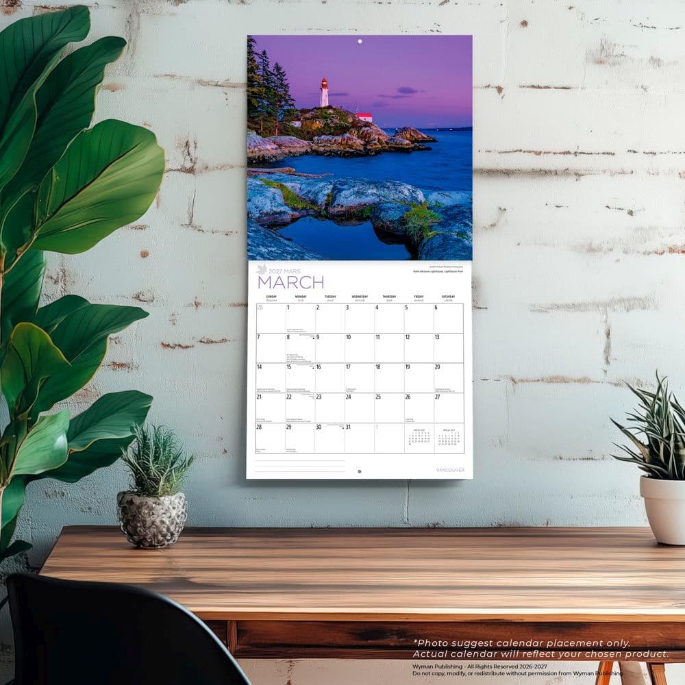 Vancouver 2027 Wall Calendar Fourth Alternate Image
