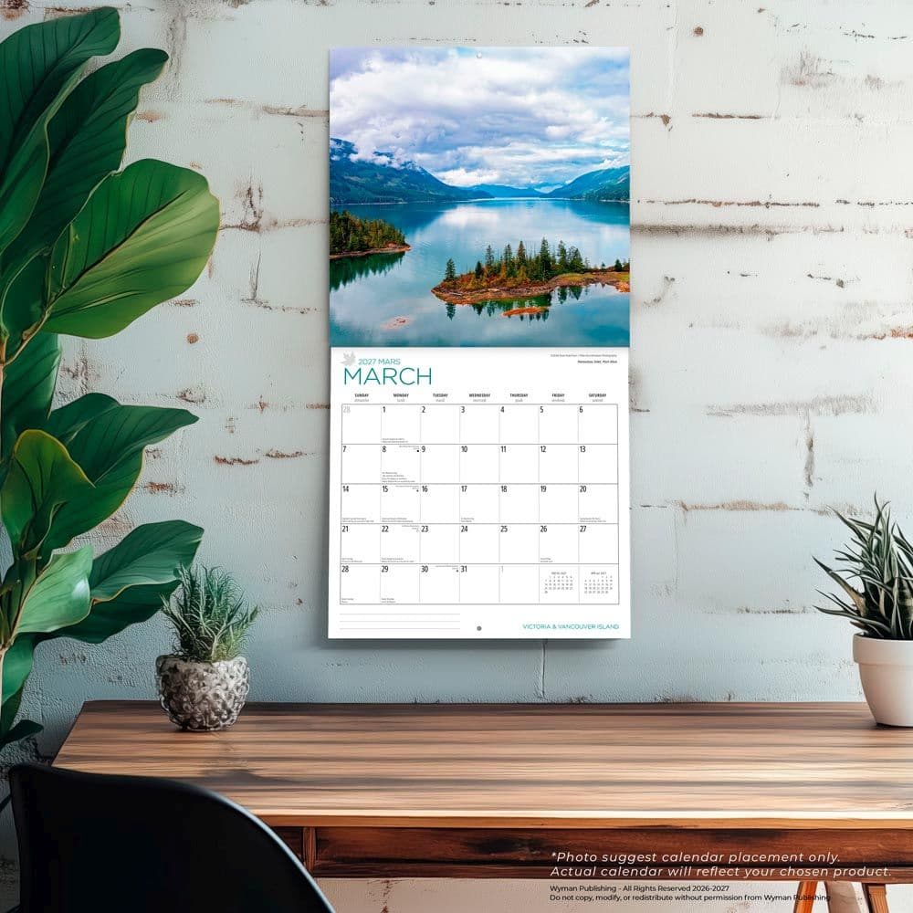 Victoria and Vancouver Island 2027 Wall Calendar Fourth Alternate Image