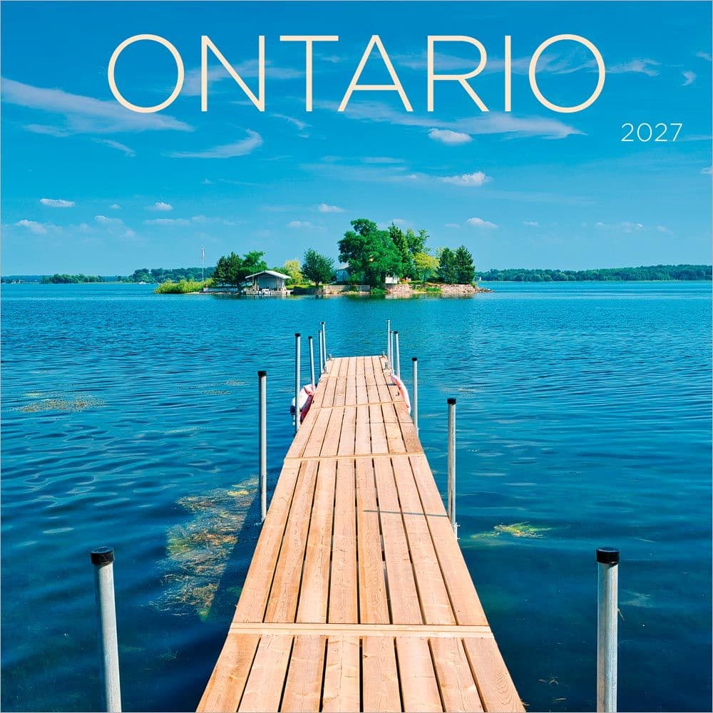 Ontario 2027 Wall Calendar