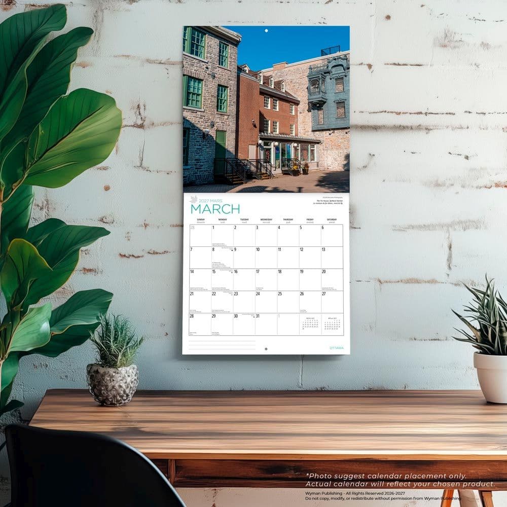 Ottawa 2027 Wall Calendar Fourth Alternate Image