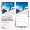 image Skiing 2027 Wall Calendar Sixth Alternate Image