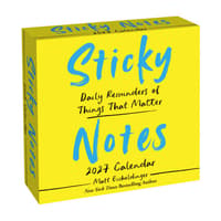image Sticky Notes 2027 Desk Calendar Main Product Image