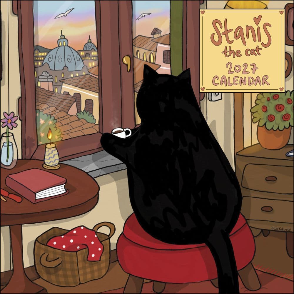 image Stanis the Cat 2027 Wall Calendar Main Product Image