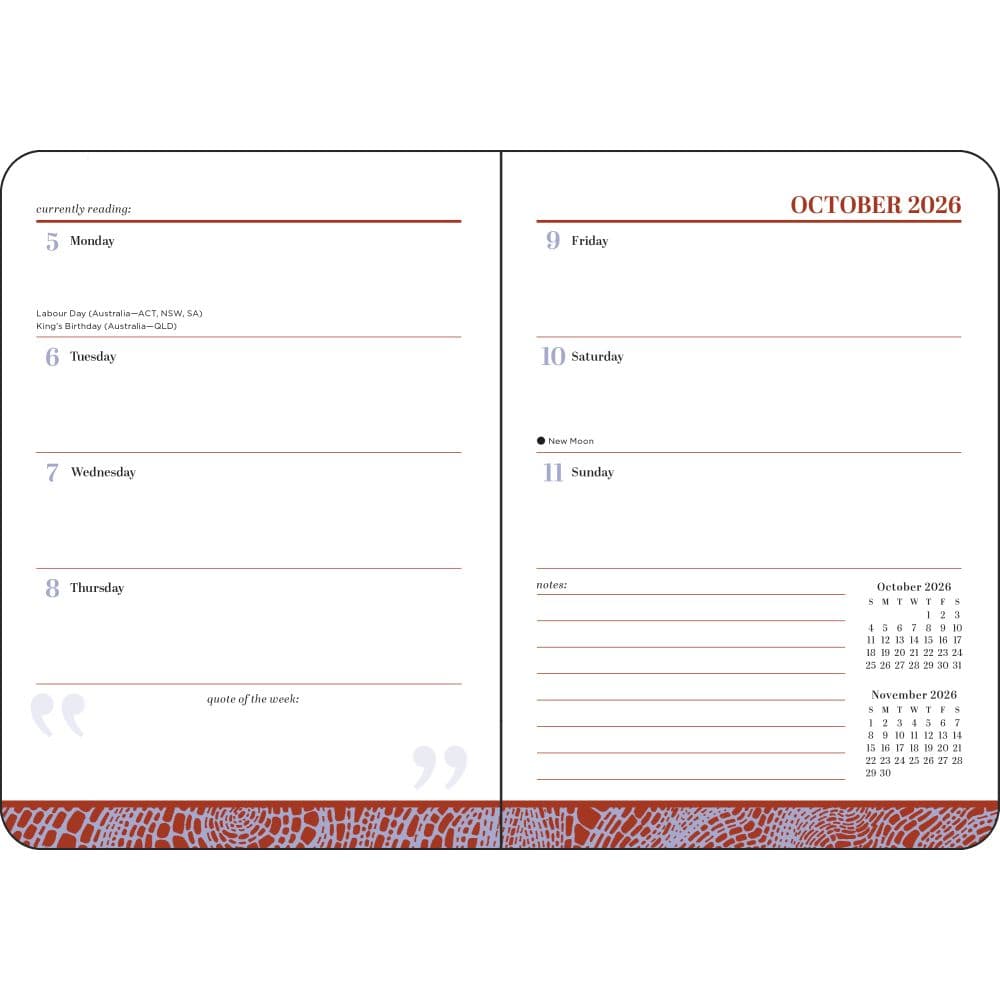 Spicy Book Club 2027 Planner Third Alternate Image