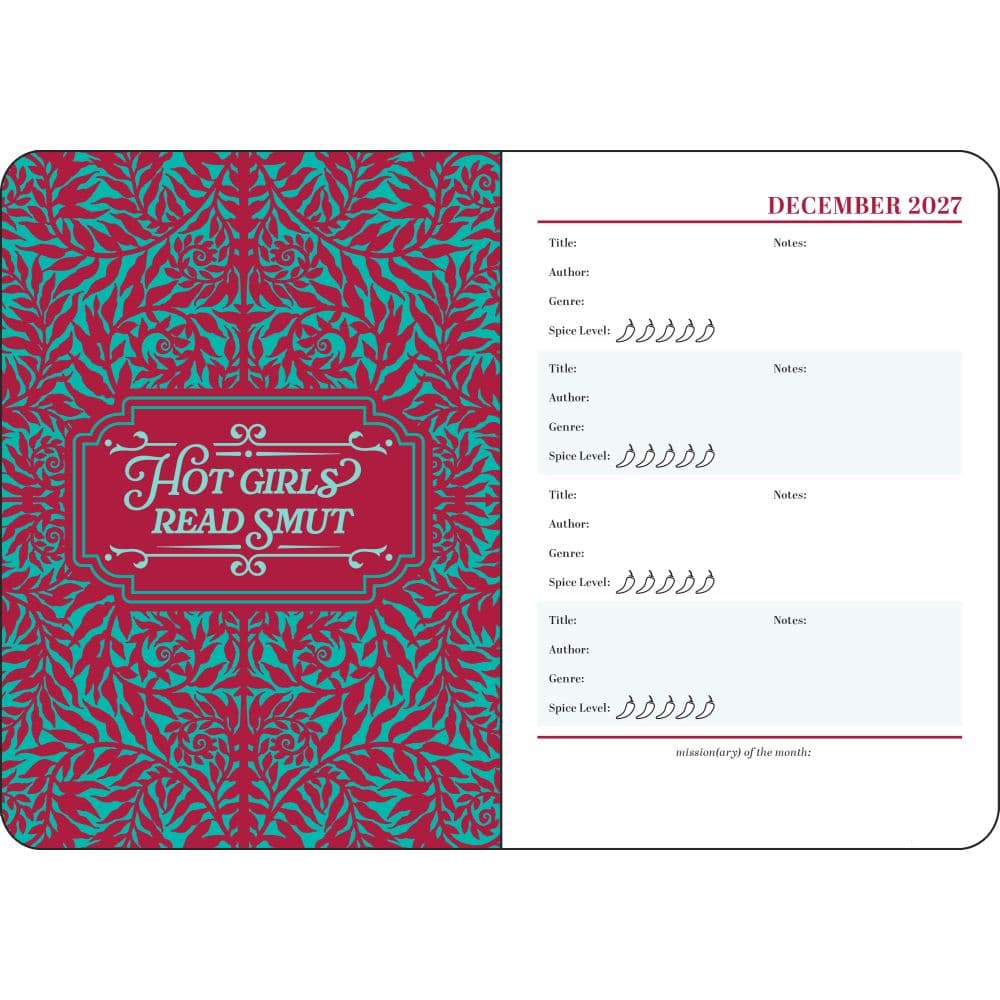 Spicy Book Club 2027 Planner Fourth Alternate Image