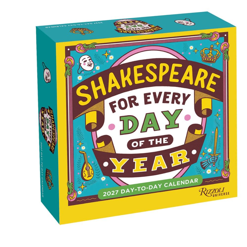 Shakespeare for Every Day of the Year 2027 Desk Calendar Main Product Image
