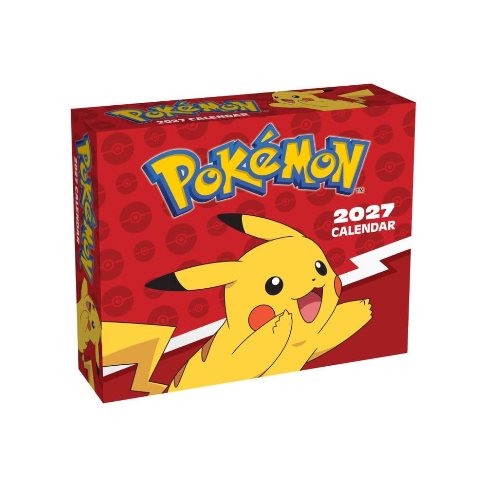 Pokemon 2027 Desk Calendar Main Product Image