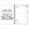 image Pocket Peaches 2027 Coloring Planner Fourth Alternate Image