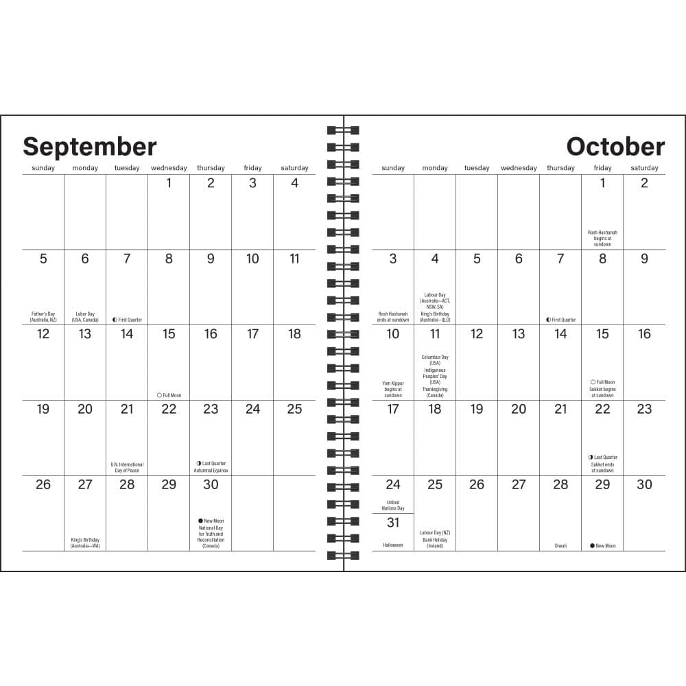 PEANUTS 2027 Coloring Planner Second Alternate Image