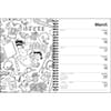 image PEANUTS 2027 Coloring Planner Fifth Alternate Image