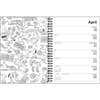 image PEANUTS 2027 Coloring Planner Sixth Alternate Image