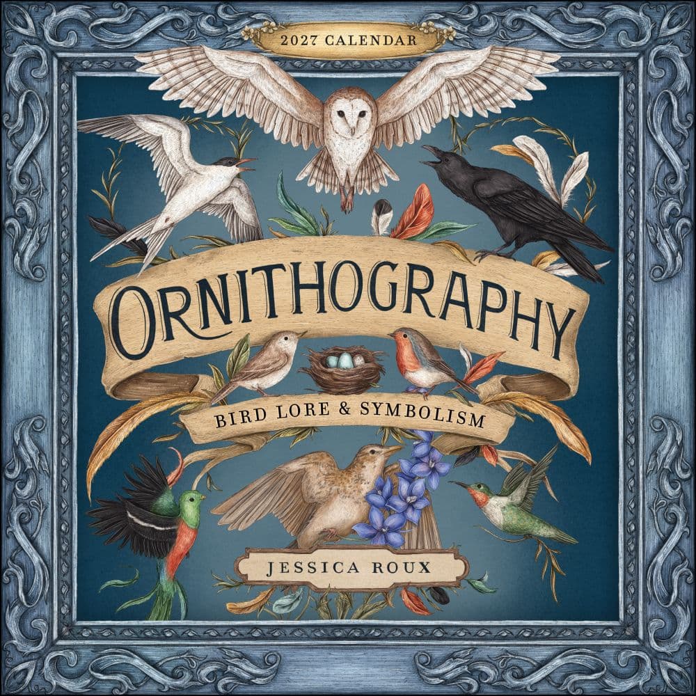 Ornithography 2027 Wall Calendar Main Product Image