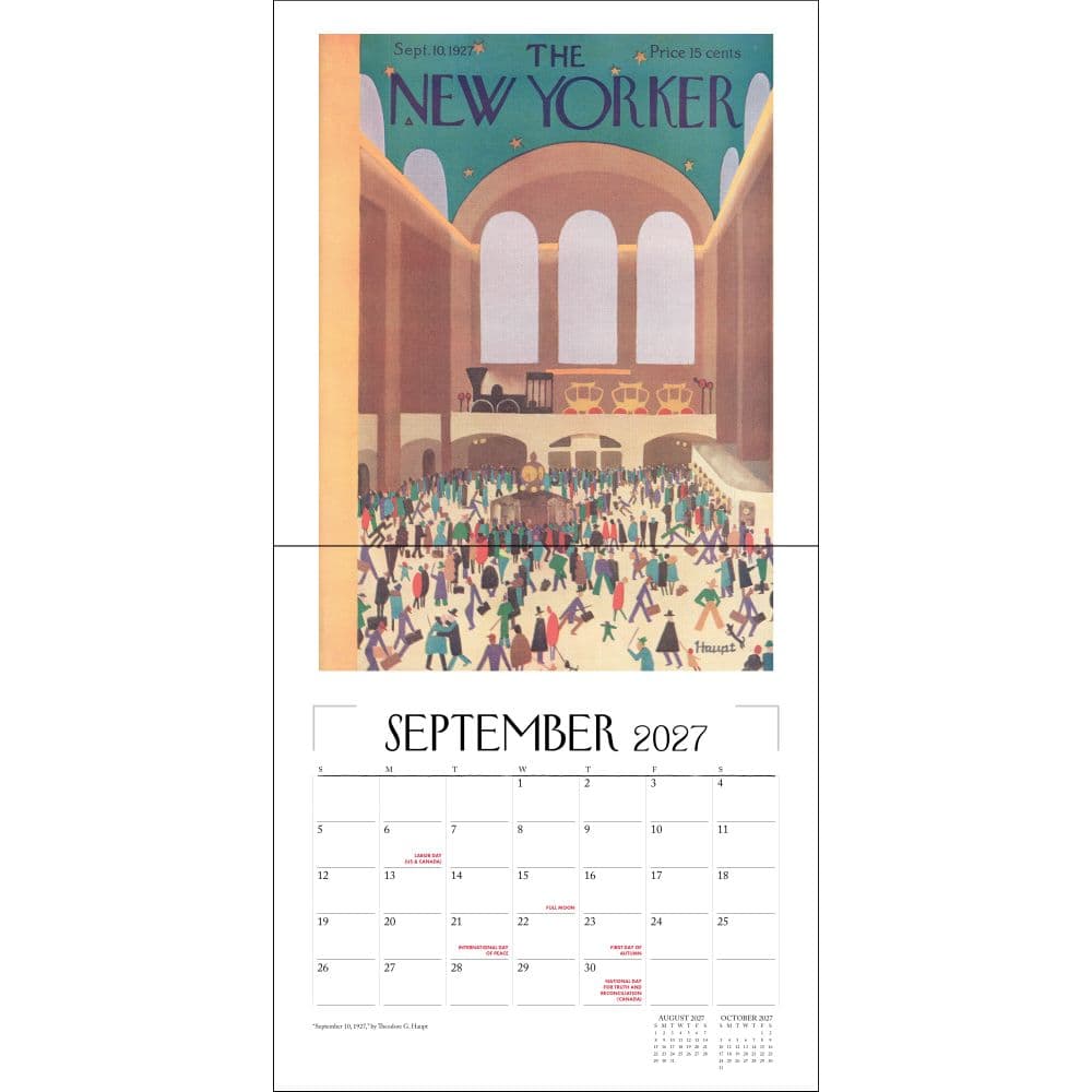 New Yorker A City in Covers 2027 Wall Calendar Third Alternate Image