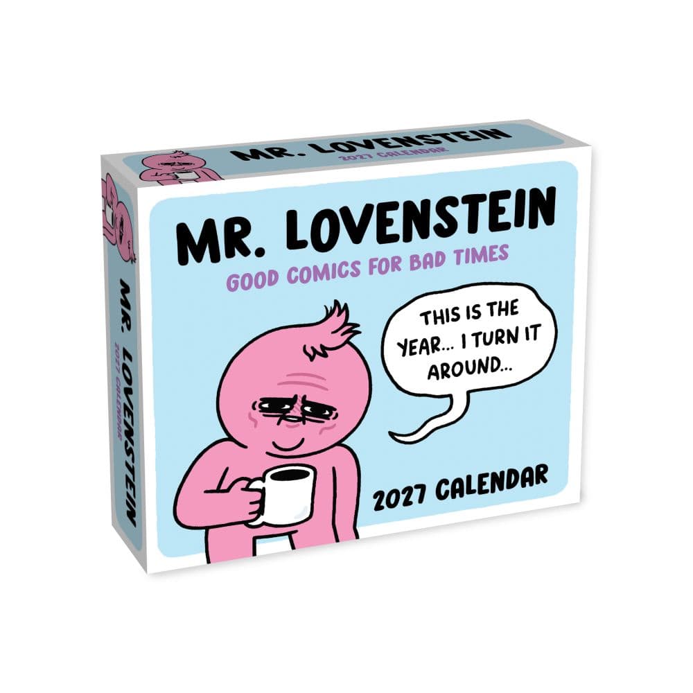 image Mr Lovenstein 2027 Desk Calendar Main Product Image