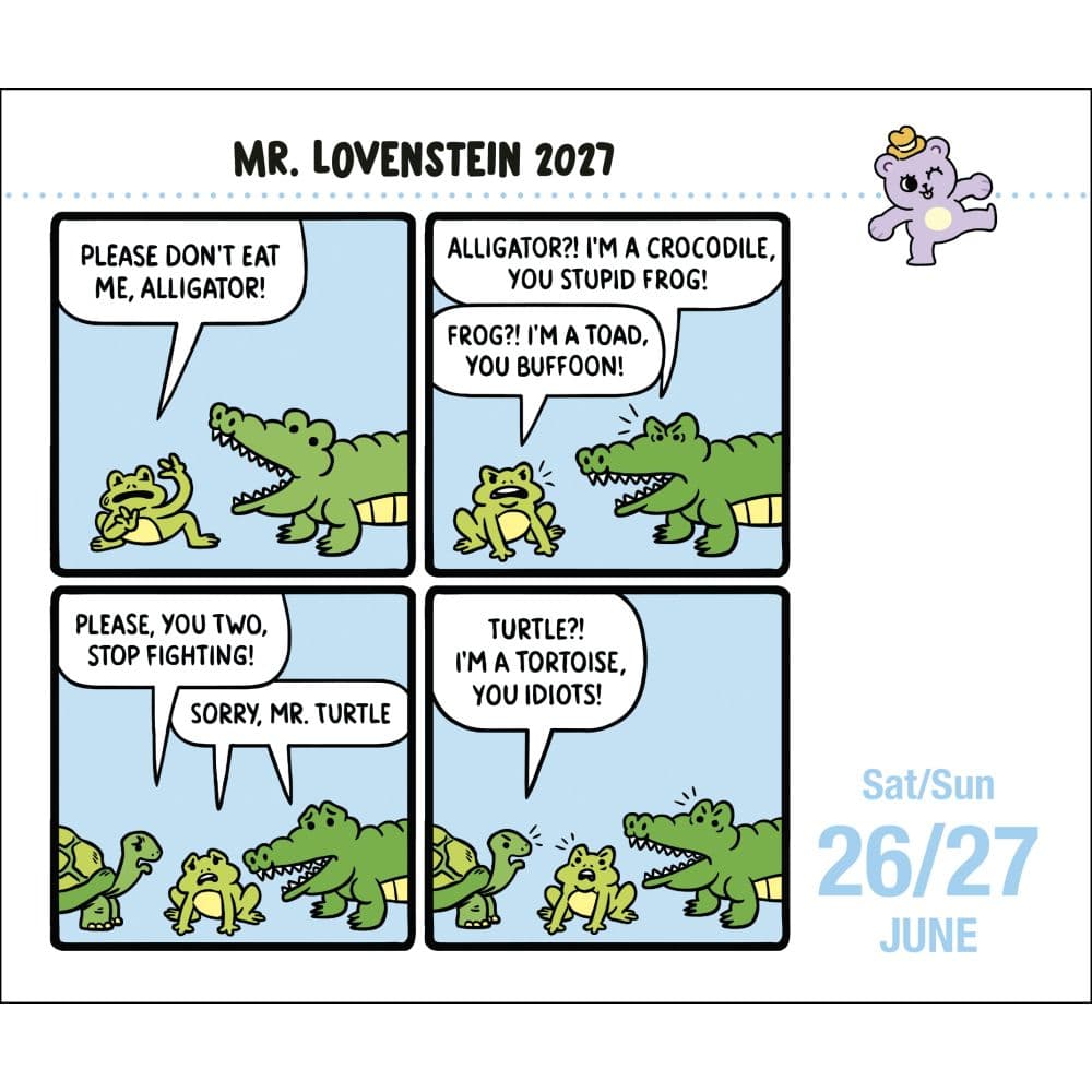 Mr Lovenstein 2027 Desk Calendar Second Alternate Image
